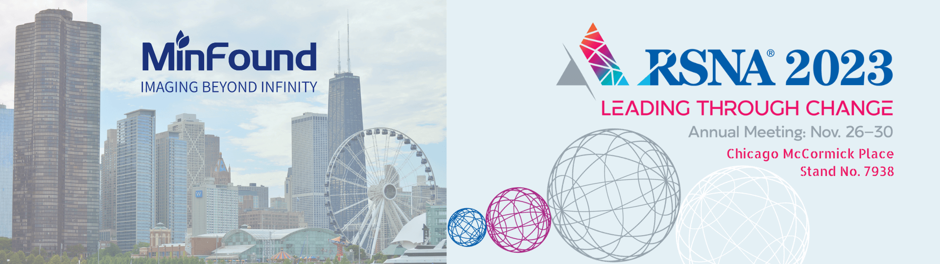 RSNA2023 Meet us at stand No. 